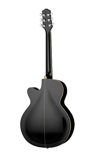 Naranda F303CBK Акустическая черная фолк-гитара с вырезом