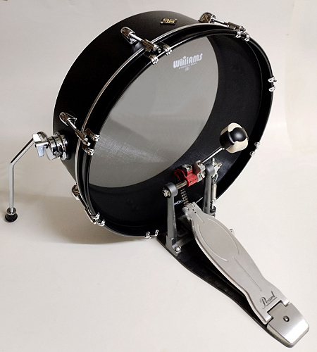 Мастерская Бехтеревых TPBB-BBk-18x5,5 Тренировочный пэд бас-барабана, бесшумный (кевлар) 18"х5,5"