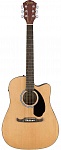 Фото:Fender FA-125CE Dread Natural WN Электроакустическая гитара