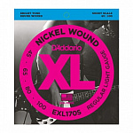 Фото:D'Addario EXL170S Nickel Wound Комплект струн для бас-гитары, Light, 45-100, Short Scale