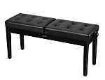 Фото:Dekko JR-207 BK Банкетка для пианино или рояля двойная