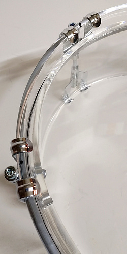 Мастерская Бехтеревых TBAp-1003 Compact Компактный том барабан из акрила 10"х3", с кронштейном