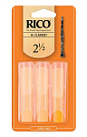 Фото:Rico RCA0325  Трости для кларнета Bb, размер 2.5, 3шт