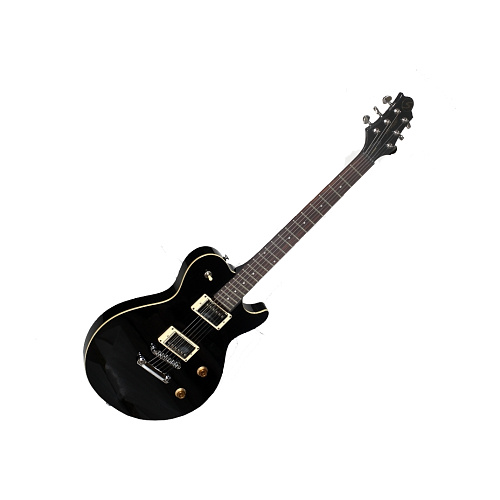 GregBennett AV1/BK   электрогитара, тип Les Paul, цвет-черный
