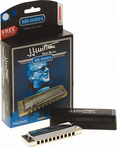 Hohner Jean Jacques Milteau 501/20 MS F (M501206X) Губная гармошка. Доступ на 30 дней к бесплатным урокам