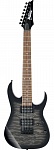 Фото:IBANEZ GRG7221QA-TKS GRG 7-STRING Электрогитара, темный санберст