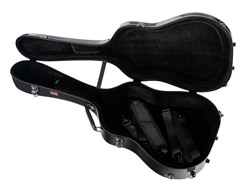 Guider FWC-600-BK Футляр для акустической гитары, стекловолокно