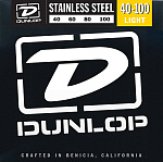 Фото:Dunlop DBS40100 Комплект струн для бас-гитары, 40-100
