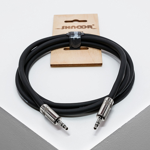 Shnoor MJMJ-S-10m Кабель акустический 3,5 мм male - 3,5 мм male (стерео), 10 м