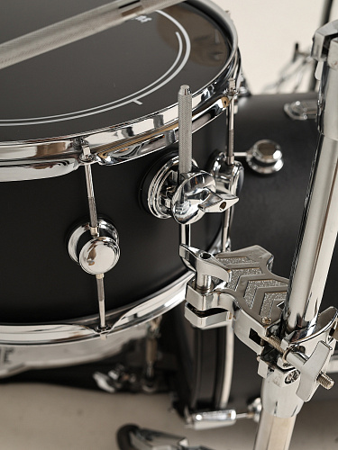 Мастерская Бехтеревых UBb-BL-1816/4 Барабанная установка компактная "Ракушка", чёрная