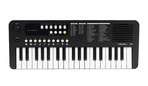 Medeli MK1-BK-Medeli Синтезатор, 37 клавиш, черный