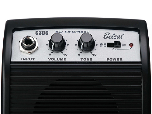 Belcat G3DC Гитарный мини-комбоусилитель, работает от батареек, 3 Вт
