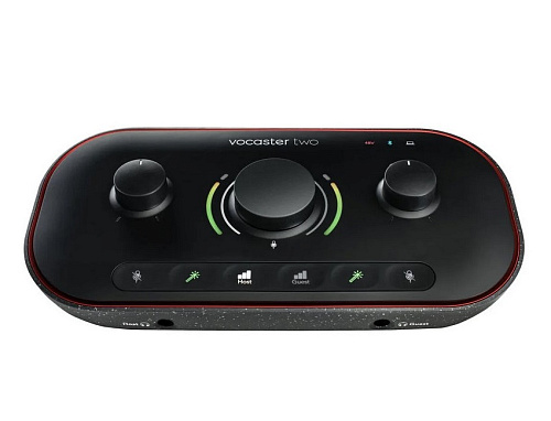Focusrite Vocaster-Two-Studio Vocaster Two Studio Podcast Set Комплект Аудиоинтерфейс USB, микрофон, наушники