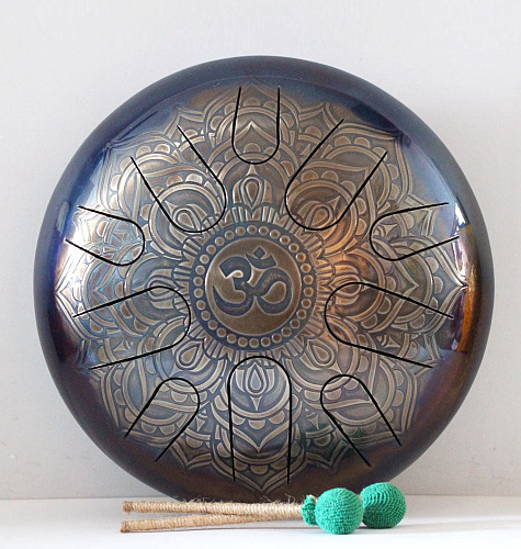 Мастерская Алатырь AL30-BM-OM  Глюкофон 30 см Ом Harmonic B Minor, 432 Гц