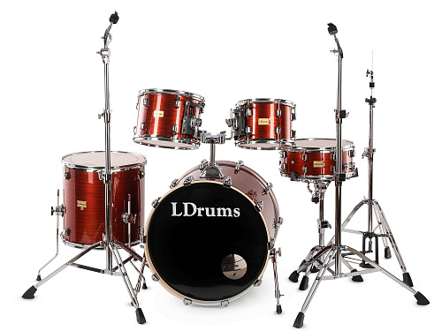 LDrums 5001012 Барабанная установка, красная