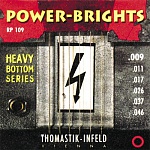 Фото:Thomastik RP109 Power-Brights Heavy Bottom Комплект струн для электрогитары, 9-46