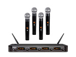 Фото:Karsect JRU-400 4/HT-18C Радиосистема 4 ручными микрофонами