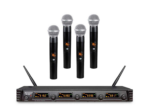 Karsect JRU-400 4/HT-18C Радиосистема 4 ручными микрофонами