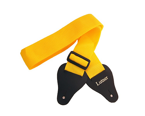 Lutner LSG-1-YL Ремень для электрогитары, желтый