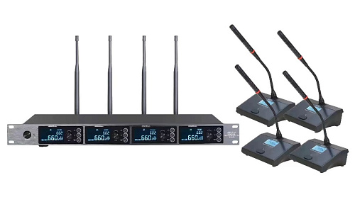 LAudio LS-215-C Беспроводная микрофонная система, конференц-микрофон