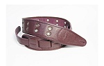 Фото:Fidel FL7000062CU Leather Custom Ремень для гитары, кожаный, бордовый