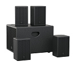Фото:Behringer SAT 1004 Bundle комплект из 4 пассивных сателлитов SAT 1004 и активного сабвуфера SAT 1008 SUBA