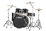 Фото:Yamaha RDP2F5-BLG Rydeen Барабанная установка со стойками, черная, (2 коробки)