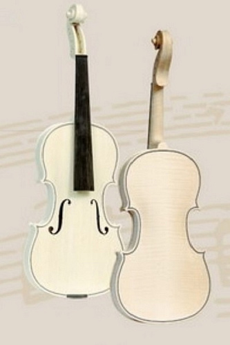 Gliga AW-V012-WH Workshop Gems I Скрипка белая 1/2