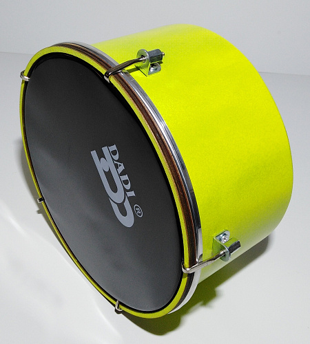 Мастерская Бехтеревых BD-8-1J Барабан 8", 20х12 см, настраиваемый, односторонний, желтый