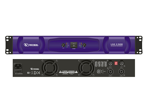 Volta LIVE 2.1500 Профессиональный усилитель мощности двухканальный. 2х1500 Вт\4 Ом, класс D