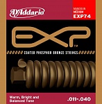 :D'Addario EXP74 Coated    ,  , Medium, 11-40