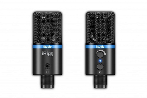 IK Multimedia iRig-Mic-Studio-Black  USB, 