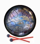 Фото:Мастерская Алатырь AL30-AM-FI Глюкофон 30 см Рыбы Инь Янь, A Minor