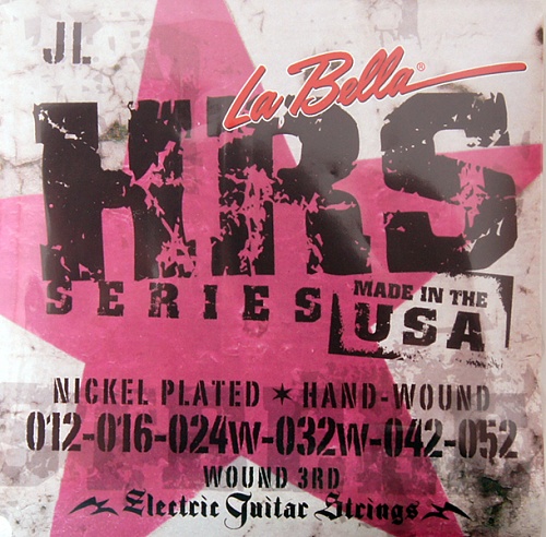 La Bella HRS-JL Hard Rockin Steel    , , Jazz Light, 12-52