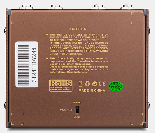 Joyo R-09-VISION-MODULATE Педаль эффектов