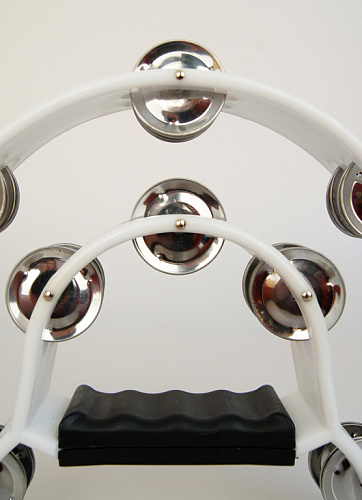 Fleet FLT-TW20 Тамбурин на ручке полумесяц 20 пар бубенцов