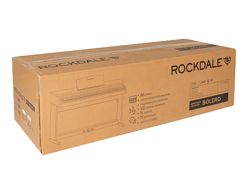 Rockdale Bolero White Цифровое пианино, 88 клавиш, цвет белый
