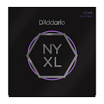 Фото:D'Addario NYXL1149 NYXL Комплект струн для электрогитары, никелированные, Medium, 11-49