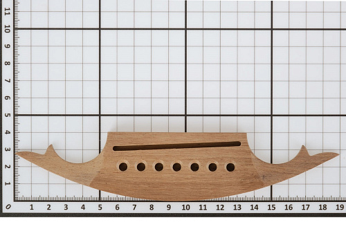 Doff djb-7 Подставка для 7-струнной акустической гитары, палисандр