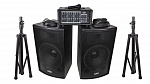 Фото:Soundking ZH0602D12LS Комплект акустической системы, микшер, микрофон, кабели, 2х200Вт