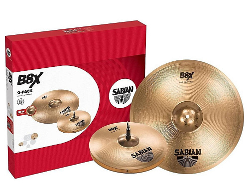 Sabian B8X 2-Pack Комплект тарелок (14" Hats, 18" Crash Ride)