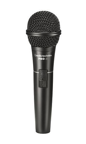 Audio-Technica PRO41 Микрофон динамический вокальный кардиоидный с кабелем XLR-XLR