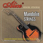 Фото:Alice AM04 Комплект струн для мандолины, посеребренная медь, 10-34