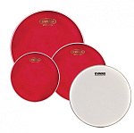 Фото:Evans EPP-HRUV1-S Hydraulic Red Standard Комплект пластиков для малого и том барабана,  12"/13"/16"/14"