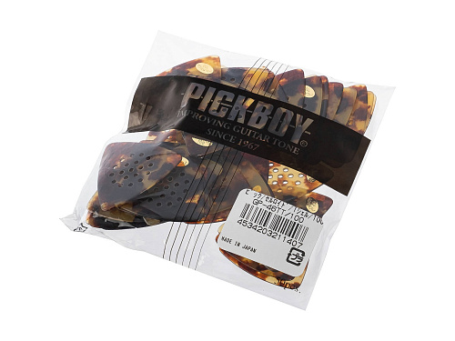 Pickboy GP-46TT/100 Celluloid Pos-A-Grip Медиаторы 50 шт, толщина 1.0 мм