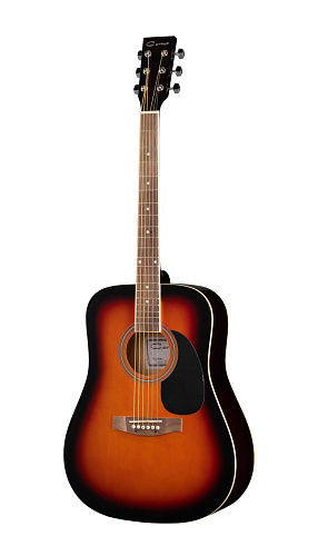 Caraya F600-BS Акустическая гитара, санберст