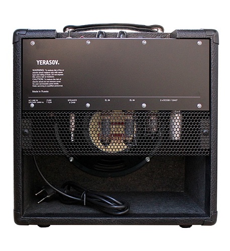 Yerasov GTA-15J-Black Комбоусилитель гитарный, ламповый, 15 Вт, черный