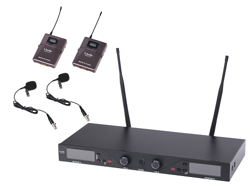 LAudio 4000-UR Беспроводная микрофонная система, два микрофона петлички