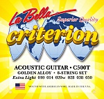 Фото:La Bella C500T Criterion Комплект струн для акустической гитары, 10-50