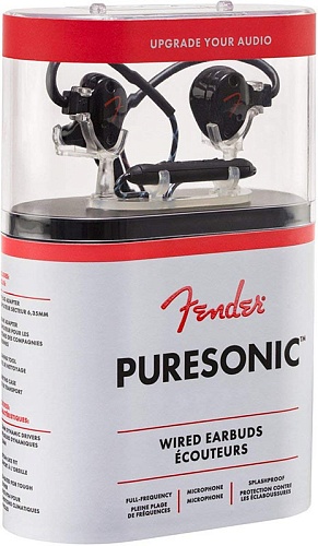 FENDER PureSonic Wired earbud Black    